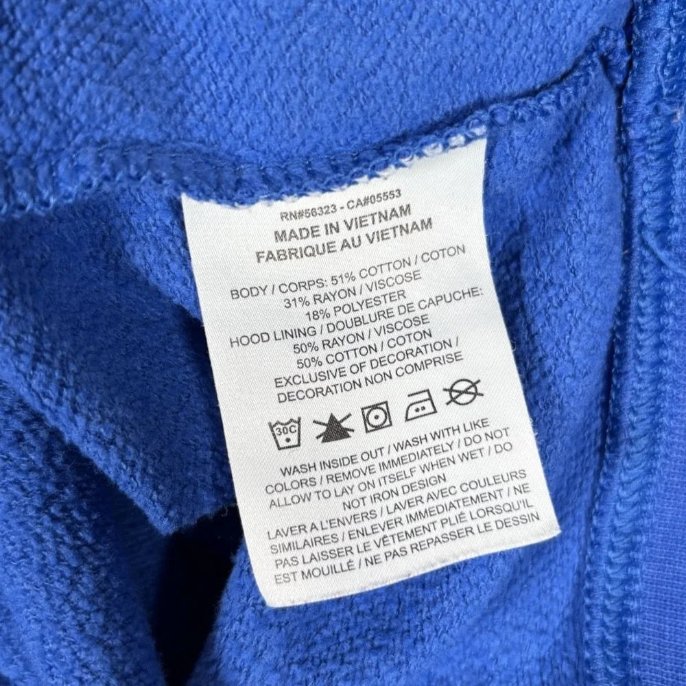 Nike Florida Gators Football Hoodie Sweatshirt Mens S Royal Blue Lightweight